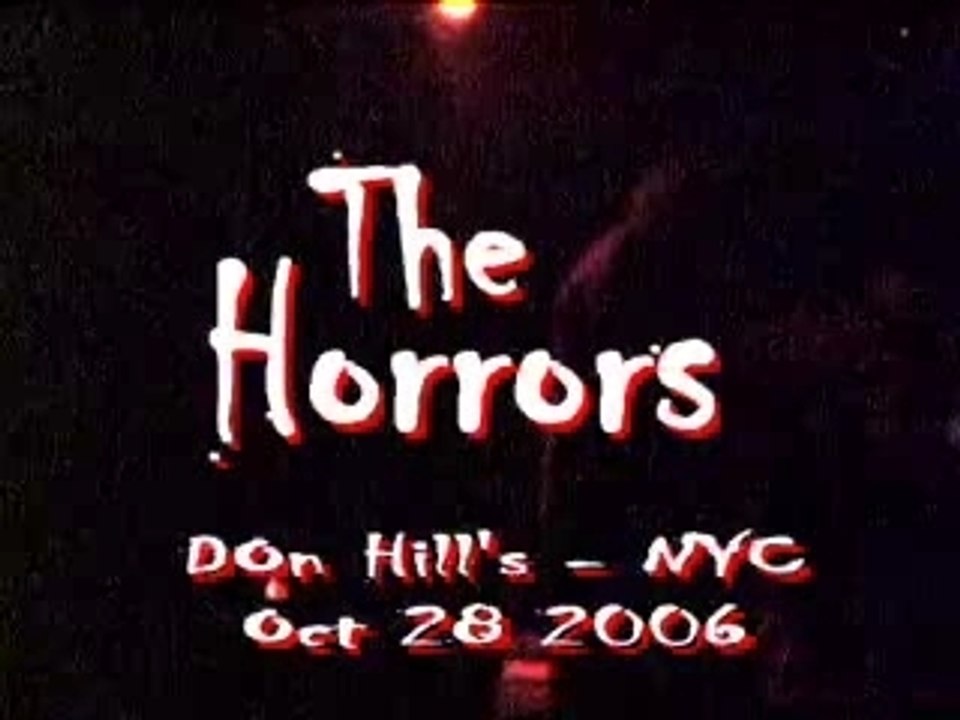 The Horrors - 'Jack The Ripper'