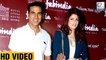 Akshay Kumar And Twinkle Khanna At Special Preview Of Salaam, Noni Appa