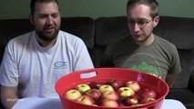 Apple Bobbing Challenge For Halloween! | Whats Ryan Tryin? | Bins Toy Bin