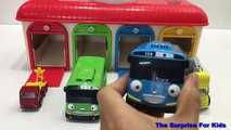 Tayo The Little Bus Garage Surprise Eggs Littlest Pet Shop Mickey Mouse Spider Learn Colors for Kids-D465M6FWSUQ