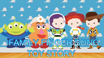 Finger Family Animation Toy Story Daddy Finger Song Nursery Rhyme