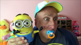 Bad Baby Victoria Steals Puppy Annabelle Daddy Minion Cookies Hidden Egg Toy Freaks-sbyFc_uNZtg