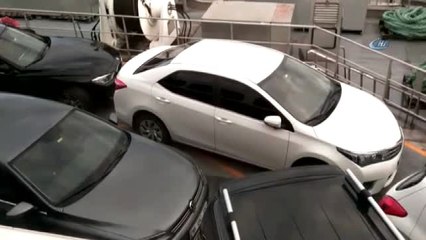 Güzelyalı-Yenikapı Hattında 6: 30 Feribot Seferine Fırtına Engeli