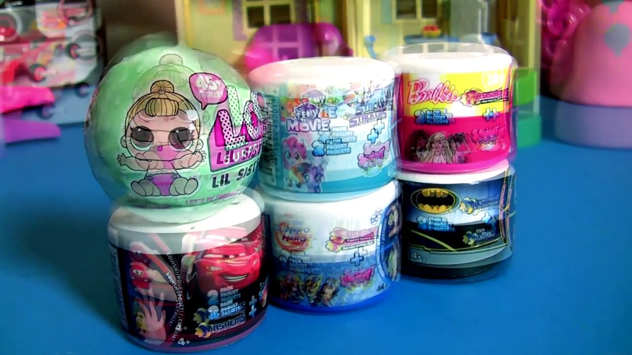 My Little Pony the Movie Fashems Stackems 2 Pack Cars3 DC Batman Mash'Ems Barbie Fash'ems Stack'Ems-_uLvxbIbjIo