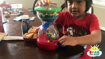 Bad kids Hypnotize Mommy with M&M candy, Fidget Spinners & McDonald's Happy Meal toys for kids-iiulw_PPbP8