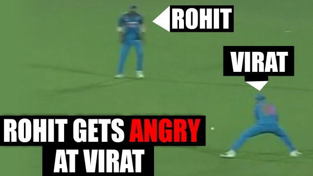 India vs NZ 3rd ODI : Rohit Sharma gets angry at Virat Kohli | Oneindia News
