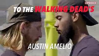 The Walking Dead's Austin Amelio Hangs With B Dot