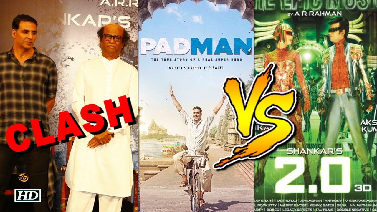 Akshay Kumar CLASHES with Rajinikanth | 2.0 v/s Padman