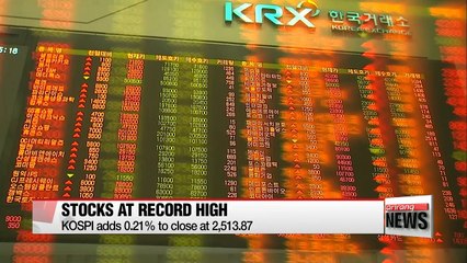 KOSPI adds 0.2% to close at 2,501