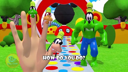 Mickey Mouse Clubhouse Avengers Finger Family | 3D Animation In HD From Binggo Channel