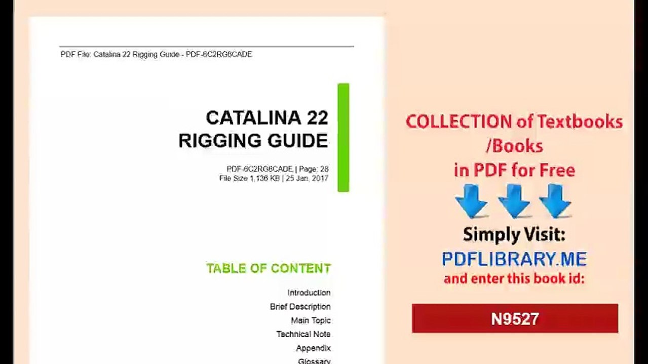 Catalina 22 Rigging Guide