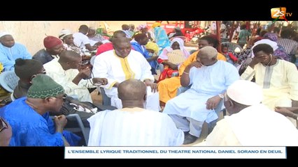 L'ENSEMBLE LYRIQUE TRADITIONNEL DU THÉÂTRE NATIONAL DANIEL SORANO EN DEUIL