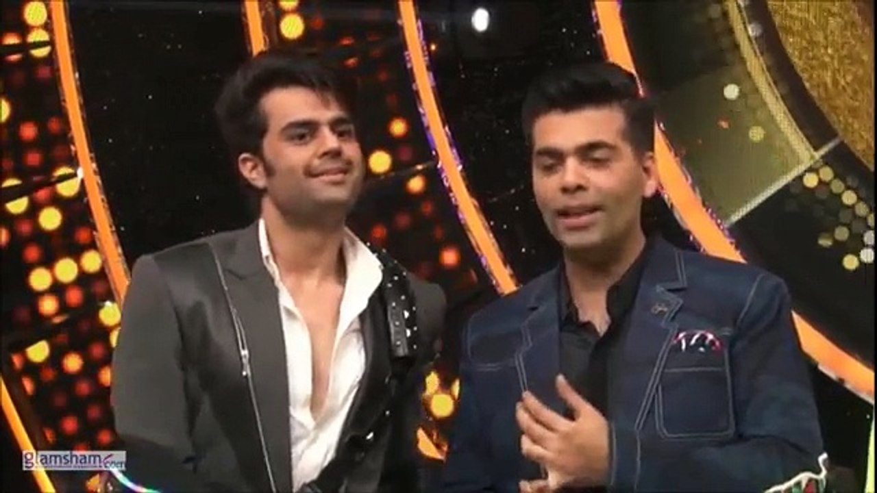 30.Karan Johar and Manish Paul miss Madhuri Dixit on Jhalak