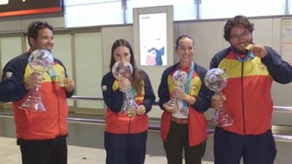 La selección española de tiro ya está en Madrid