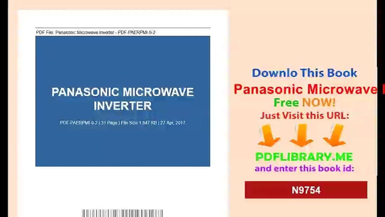 Panasonic Microwave Inverter