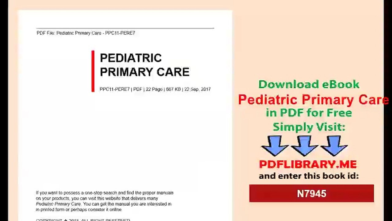 Pediatric Primary Care