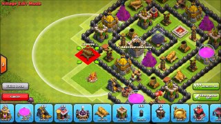 POST UPDATE TH8 Dark Elixir Protecting Farming Base HYPERCUBE with Town Hall on inside + REPLAYS