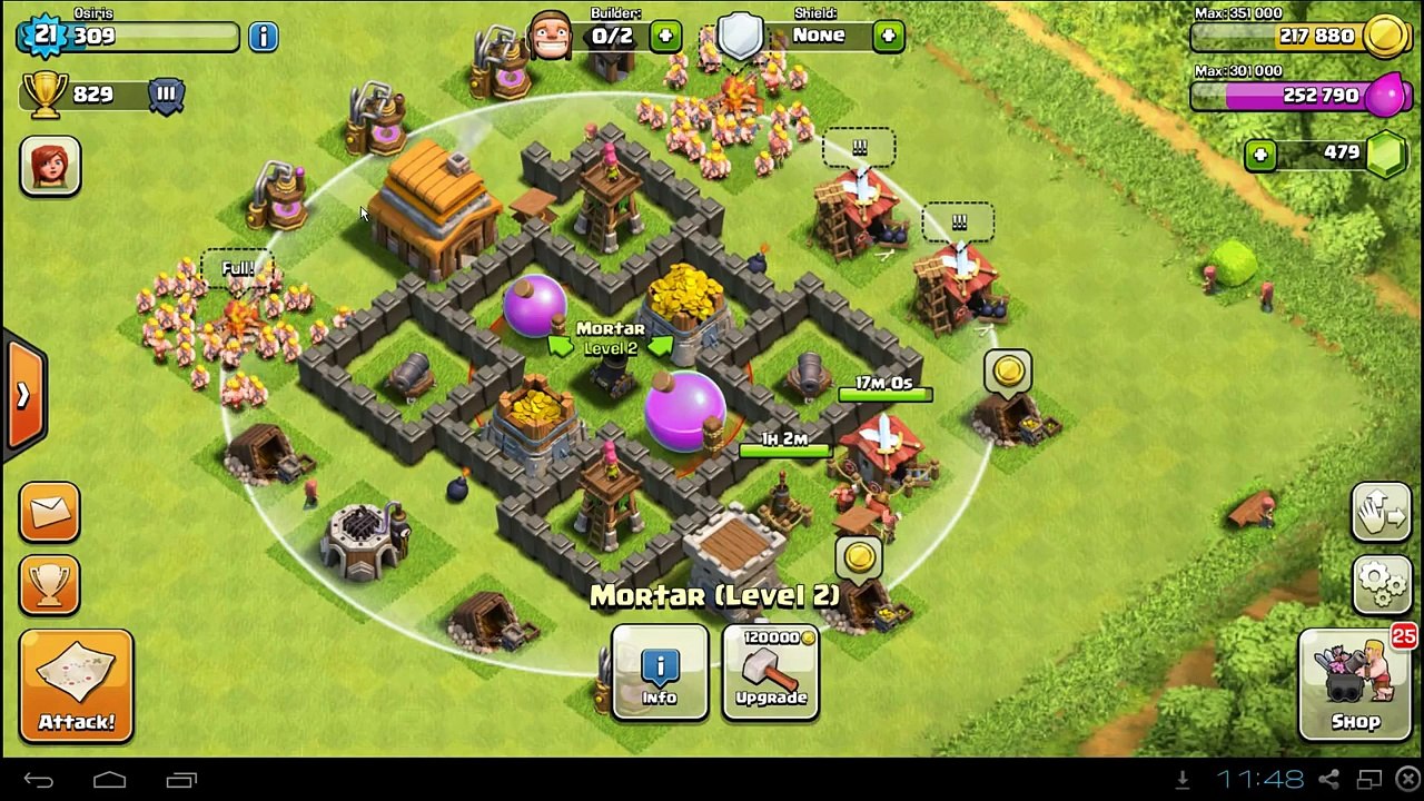 Clash Of Clans Base Layout Town Hall 4