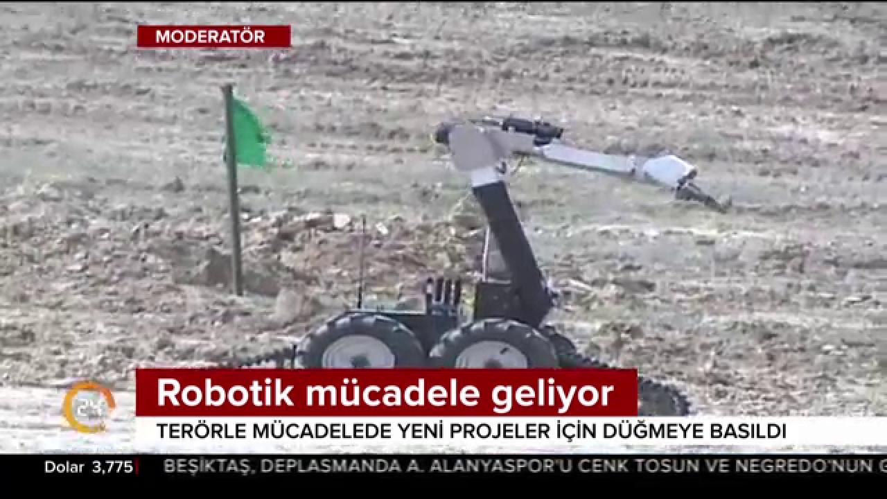 Robotik mücadele geliyor