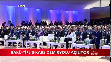 Bakü-Tiflis-Kars Demiryolu Açıldı