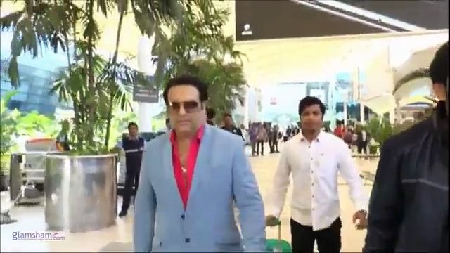 157.Govinda & Poonam Dhillon spotted at airport