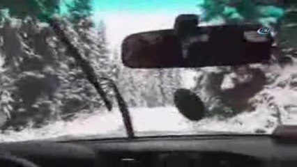 Karabük'te Yüksek Kesimlere Kar Yağdı