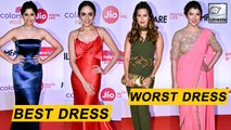Best And Worst Dressed Actresses At Filmfare Awards Marathi 2017