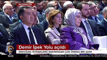 Cumhurbaşkanı Erdoğan, "Proje siyasi olarak barış, güvenlik, istikrar ve refah getirecek" dedi