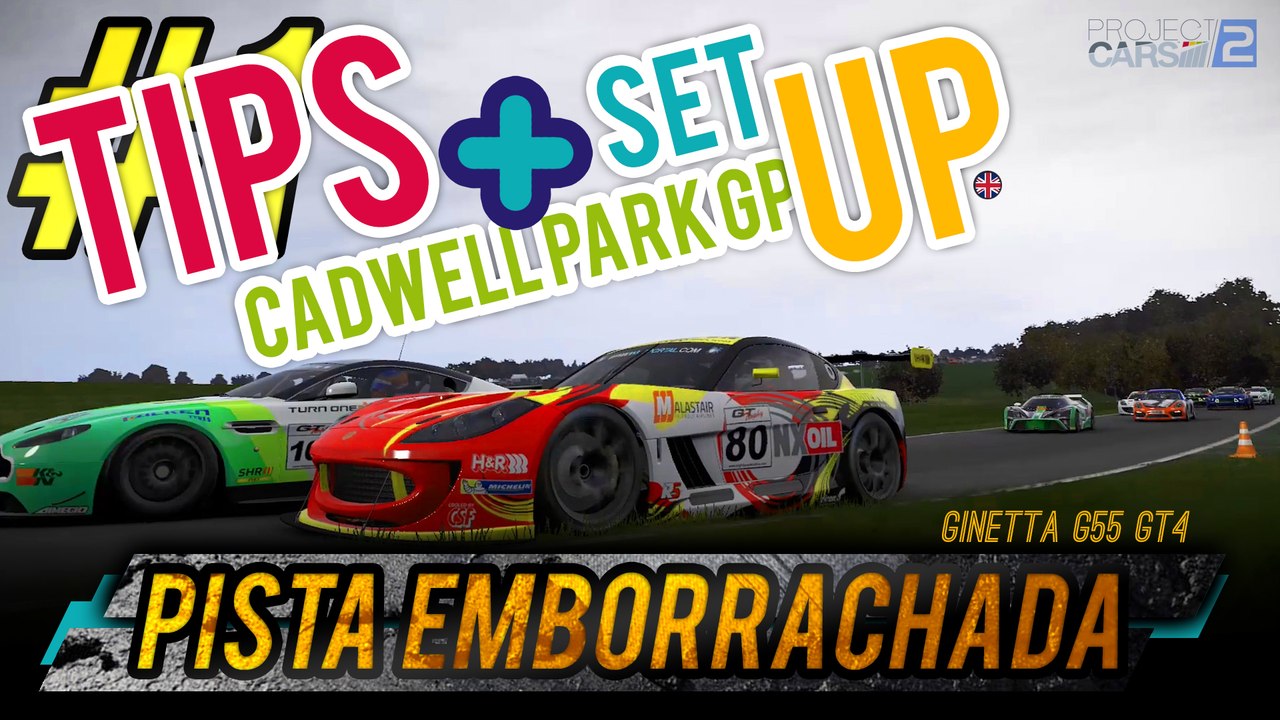 PROJECT CARS 2 Cadwell Park GP campo de provas Ginetta | Pista Emborrachada #3