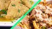 INGRID GOES WEST Menu  Cauliflower Samosas & Cali Fries  Aubrey Plaza, Elizabeth Olsen