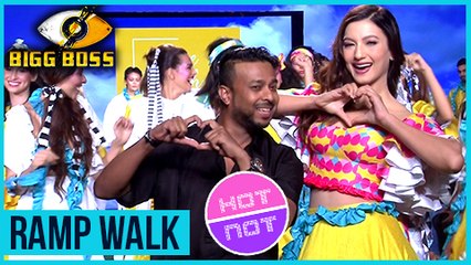 Ex- Bigg Boss Contestant Gauhar Khan's Ramp Walk