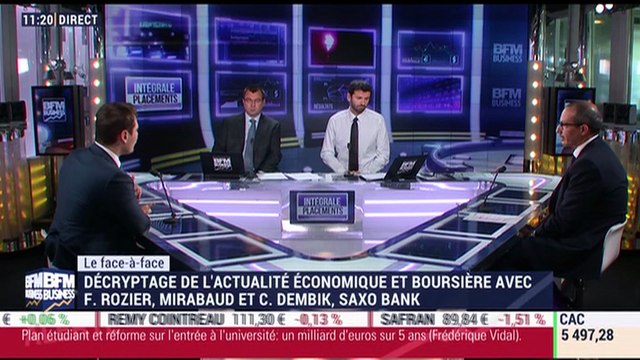 Frédéric Rozier VS Christopher Dembik (2/2): Comment interpréter la prudence de la BCE malgré la croissance constatée sur les marchés ? - 30/10