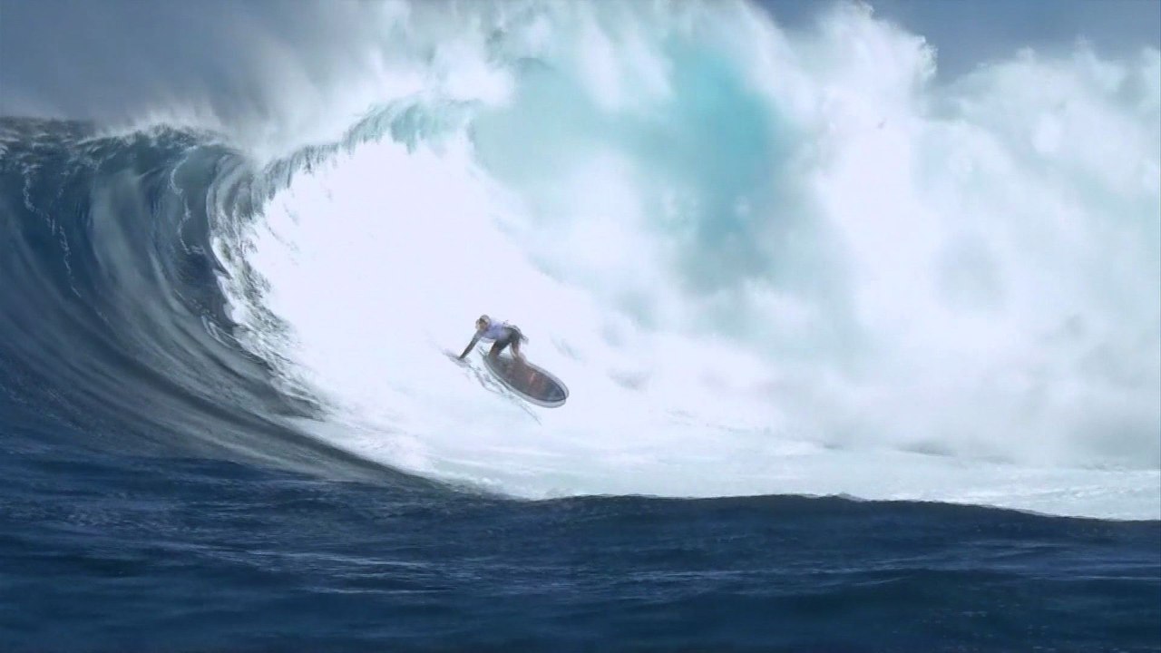 Surf: conditions incroyables à Hawaï pour le "Big Wave tour"