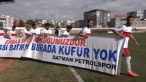 Batman'daki Futbol Maçlarında Küfür Yok