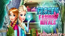 [✧LittleKidsTV✧] Frozen Elsa Anna Fashion Rivals - Disney Frozen Game For Kids