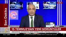 Vatandaşların darbecilerin tankını üzerine örtü örterek durdurmaya çalıştığı ortaya çıktı