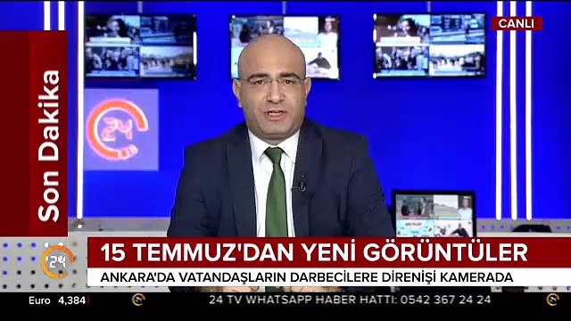 Vatandaşların darbecilerin tankını üzerine örtü örterek durdurmaya çalıştığı ortaya çıktı