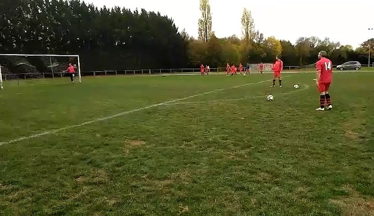 Video 2 : Echauffement gardien avant rencontre contre ST ROMANS LES MELLE