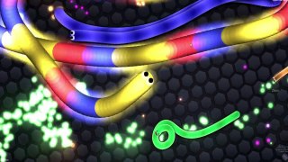 Slither.io Super Snake Unstoppable Funny Slitherio Gameplay!