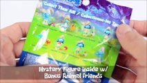 Smurfs The Lost Village w/ Animal Friends Papa Smurf & Smurfette Collectible Figures