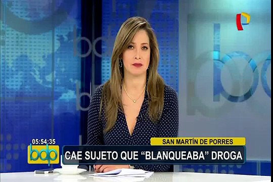 San Martín de Porres: PNP detiene a sujeto que procesaba y “blanqueba” droga