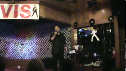 Franz Goovaerts sings 'Don't Cry Daddy In The Ghetto' Elvis Week 2015