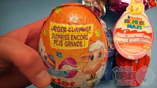 The Baby Big Mouth Show! Best of Surprise Eggs Learn Sizes from Smallest to Biggest!