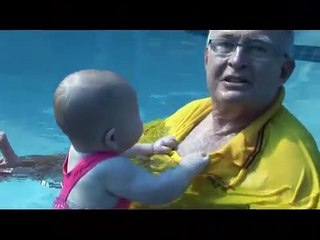 Evie Swimming Baby - 7 Months