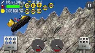 Hill Climb Racing - Mountain 3681m on Hovercraft