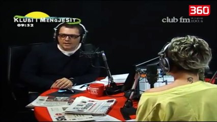 Kapet ne kamera fantazma ne emisionin shqiptar (360video)