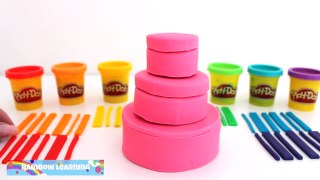Play-Doh How to Make a Rainbow Color Book * Play Dough Art * Fun Creative For Kids * RainbowLearning