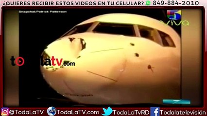 ¿Un OVNI contra la NBA? Un misterioso objeto impacta en un avión estadounidense-Noticiero Univisión-Video