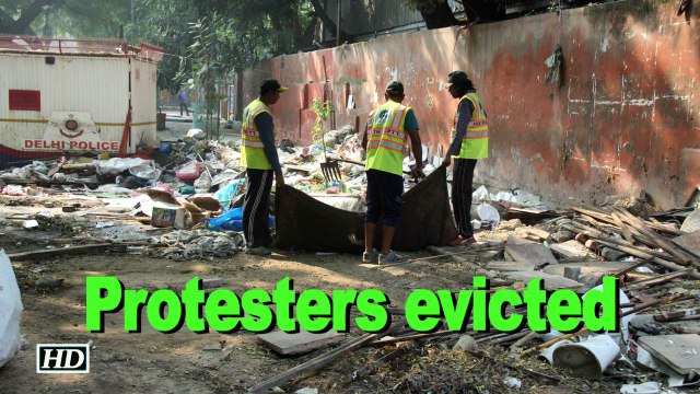 Protesters evicted, Jantar Mantar​​ becomes silent