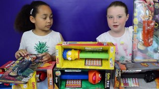 Extreme Sour Warheads - Giant Pez Candy Dispensers - Angry Birds & More - Gummy Joker Tongue